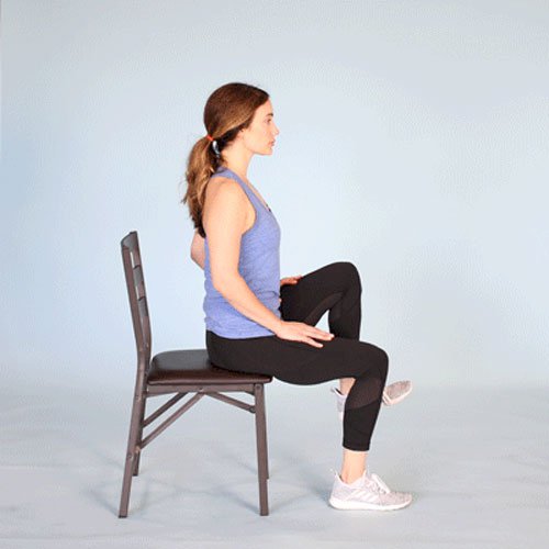 Seated Hip March | Global Health